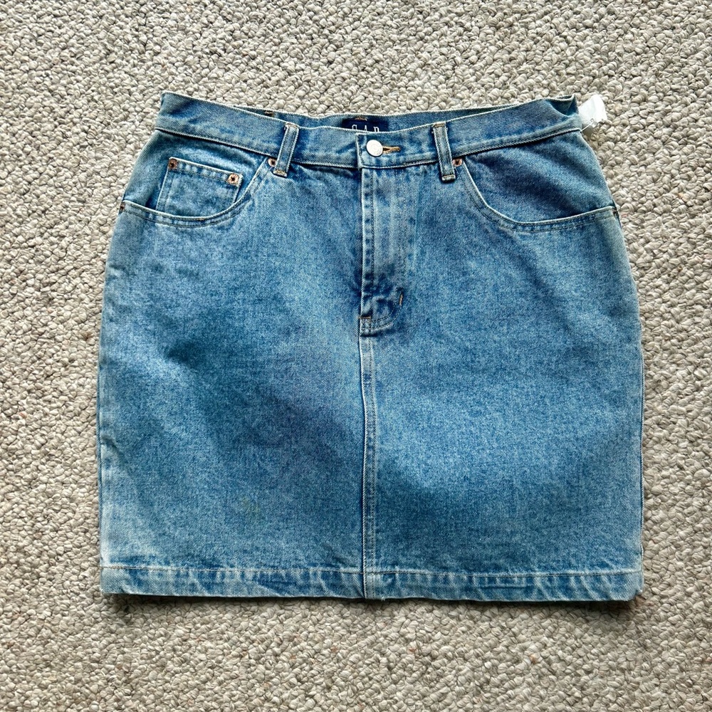 Classic Denim Skirt